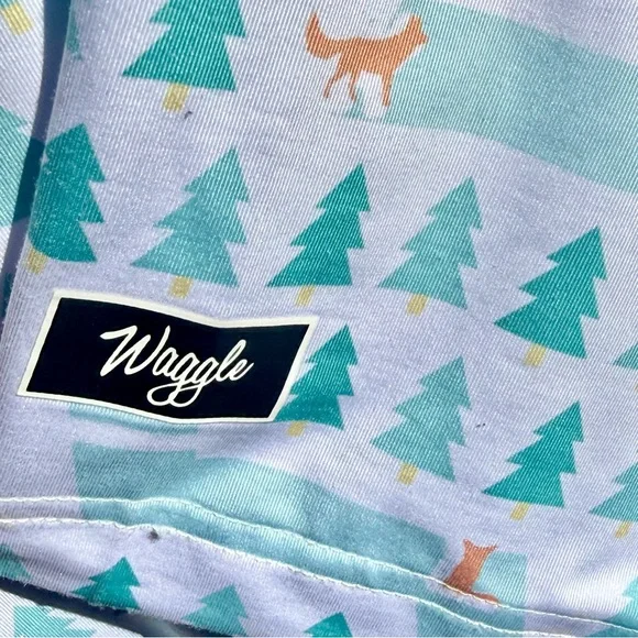 WAGGLE GOLF “Fox Hole” Men’s Print Polo 2XL - Picture 3 of 8